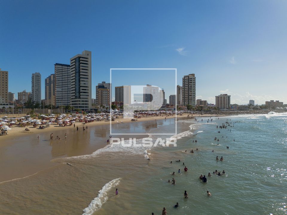 Vista de drone da Praia dos Crush