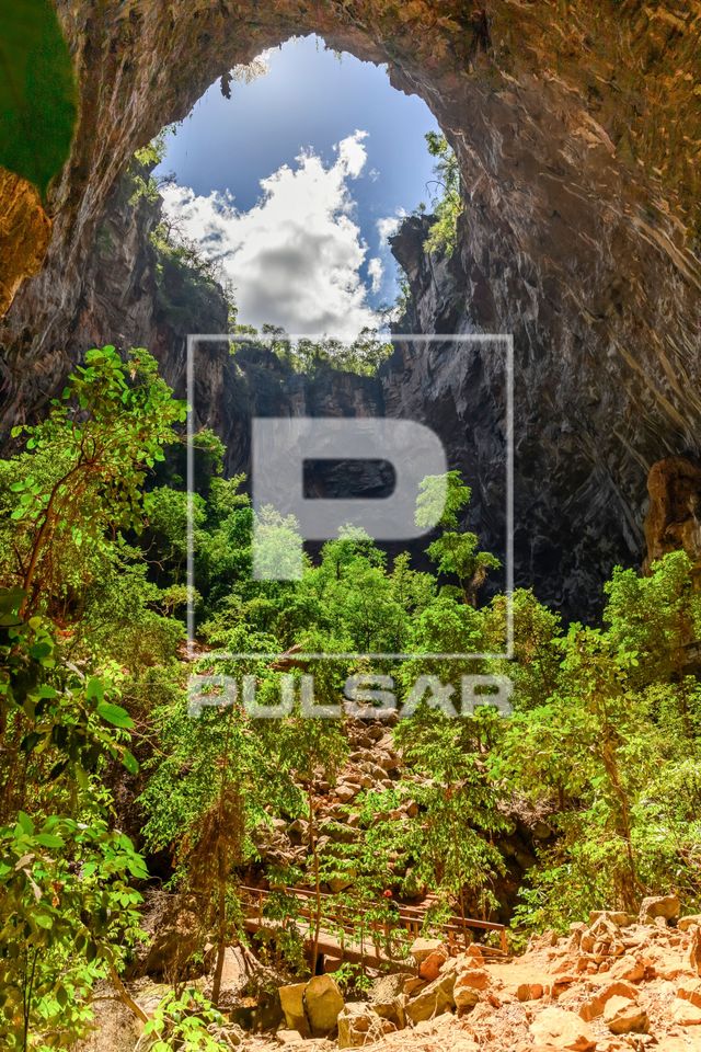 Gruta do Janelão - Parque Nacional Cavernas do Peruaçu - transição dos biomas caatinga e cerrado - Mosaico