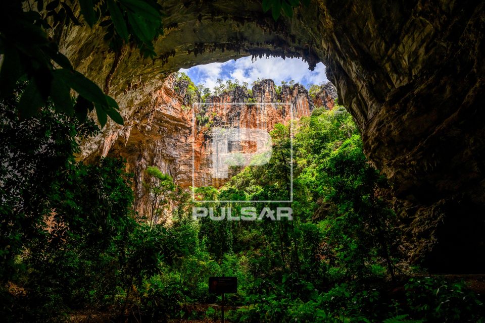 Gruta do Janelão - Parque Nacional Cavernas do Peruaçu - transição dos biomas caatinga e cerrado - Mosaico