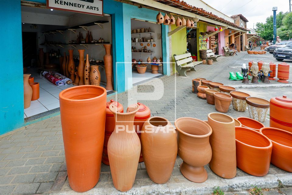 Peças em cerâmica à venda - Polo Cerâmico Artesanal do Poti Velho - bairro Poty Velho