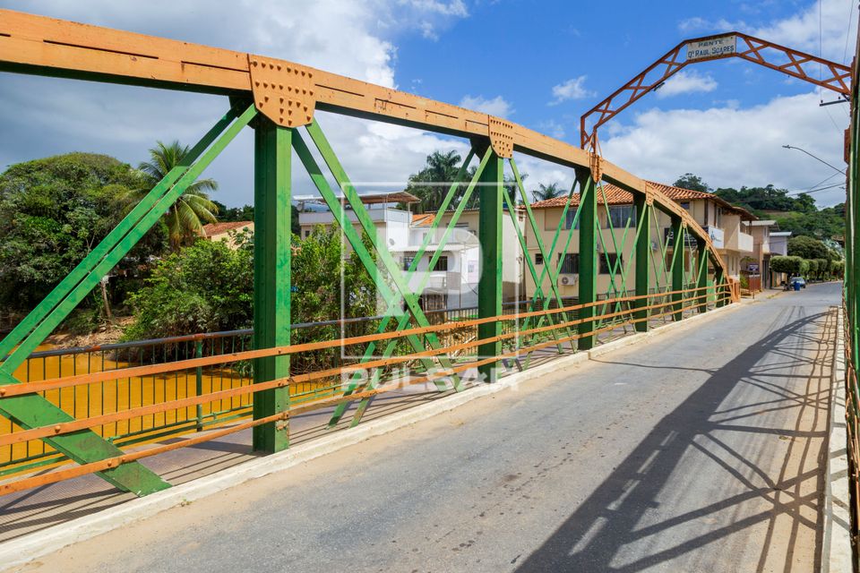 Ponte Doutor Raul Soares sobre o Rio Pomba no centro da cidade