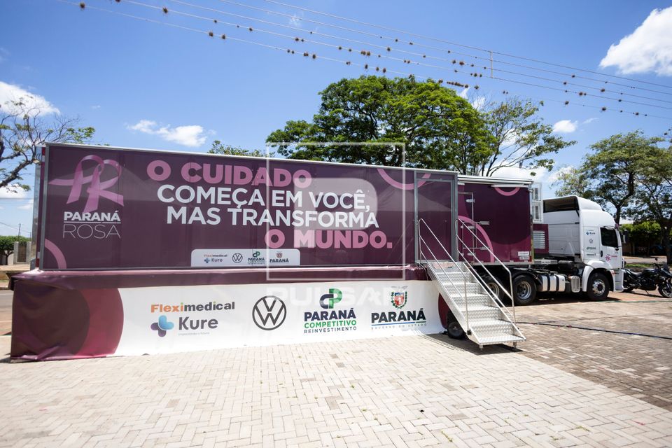 Campanha Paraná Rosa - orientações sobre prevenção e diagnóstico precoce do câncer de mama