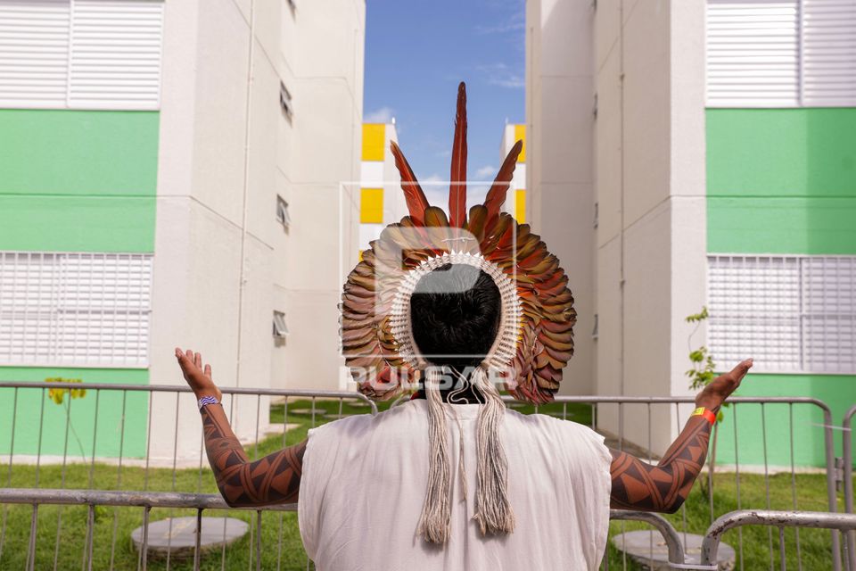Residencial Morar Melhor do programa Minha Casa Minha Vida na comunidade Parque das Tribos