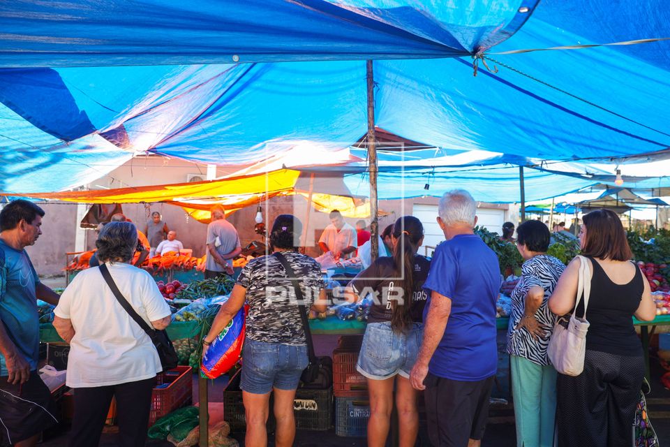 Feira de rua do bairro Aparecida
