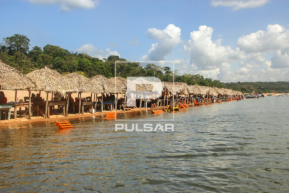 Cabanas na Praia do Pindobal - 