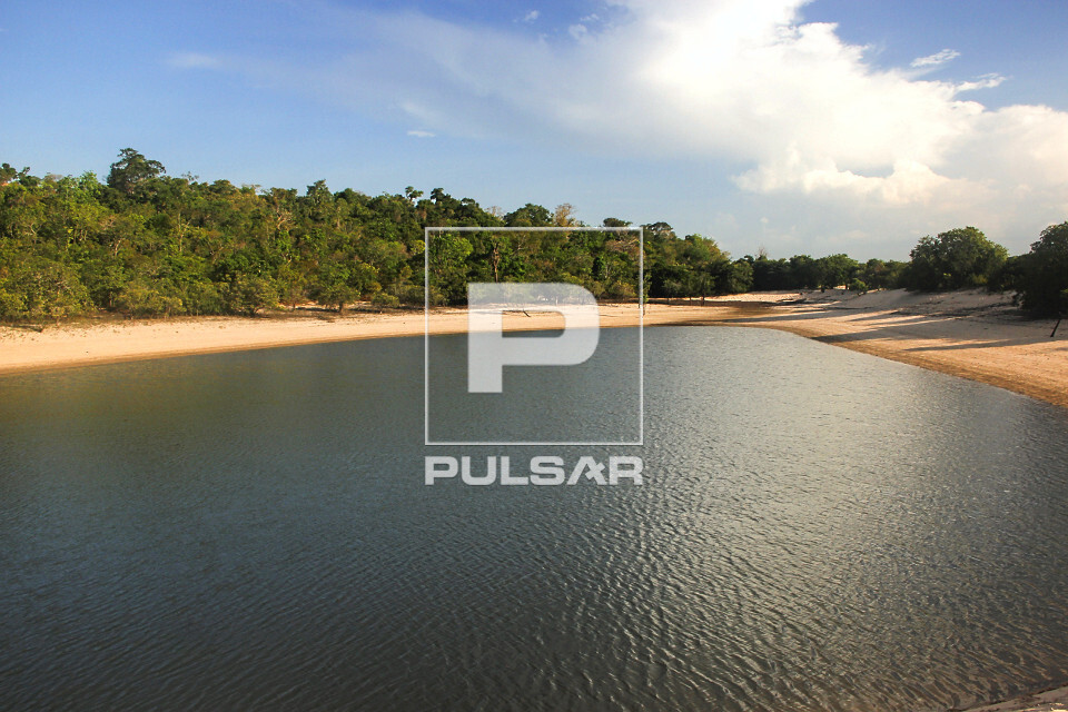 Lagoa do Muretá na época de seca - Alter do Chão - 