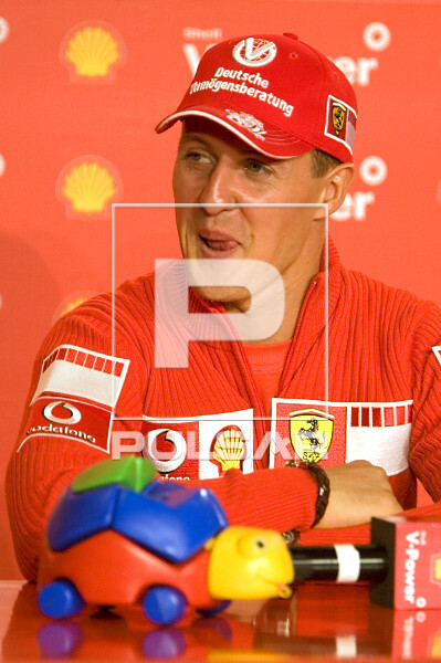 Grande Premio Brasil de Formula I - Michael Schumacher em entrevista