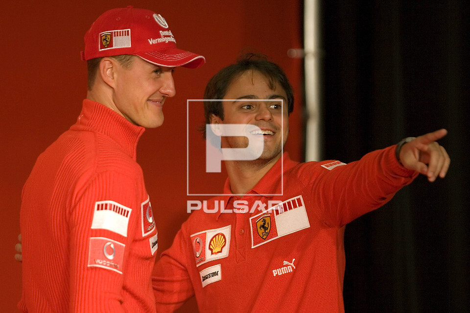 Grande Premio Brasil de Formula I - Michael Schumacher e Felipe Massa
