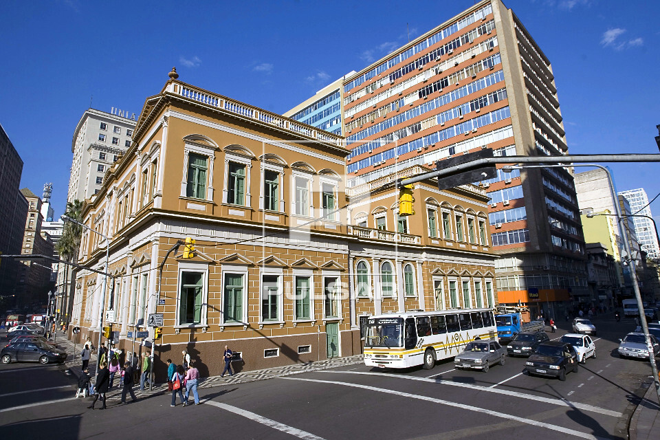 Predio da prefeitura de Porto Alegre no centro da cidade - RS