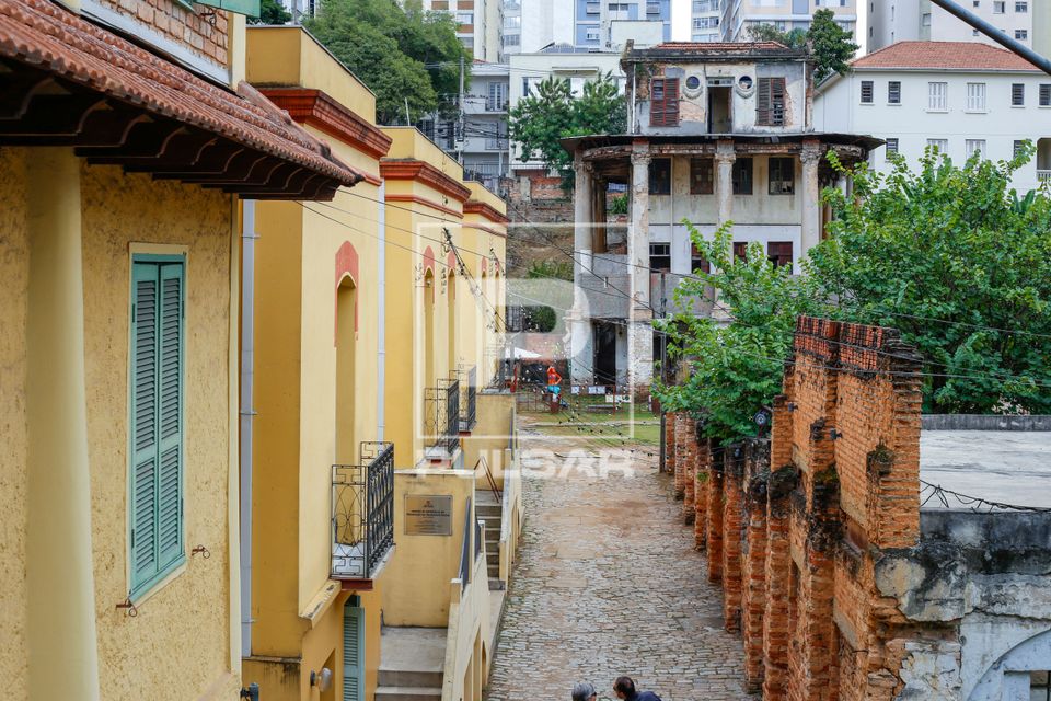 Centro Cultural da Vila Itororó - conjunto arquitetônico de 1922 em processo de restauração 