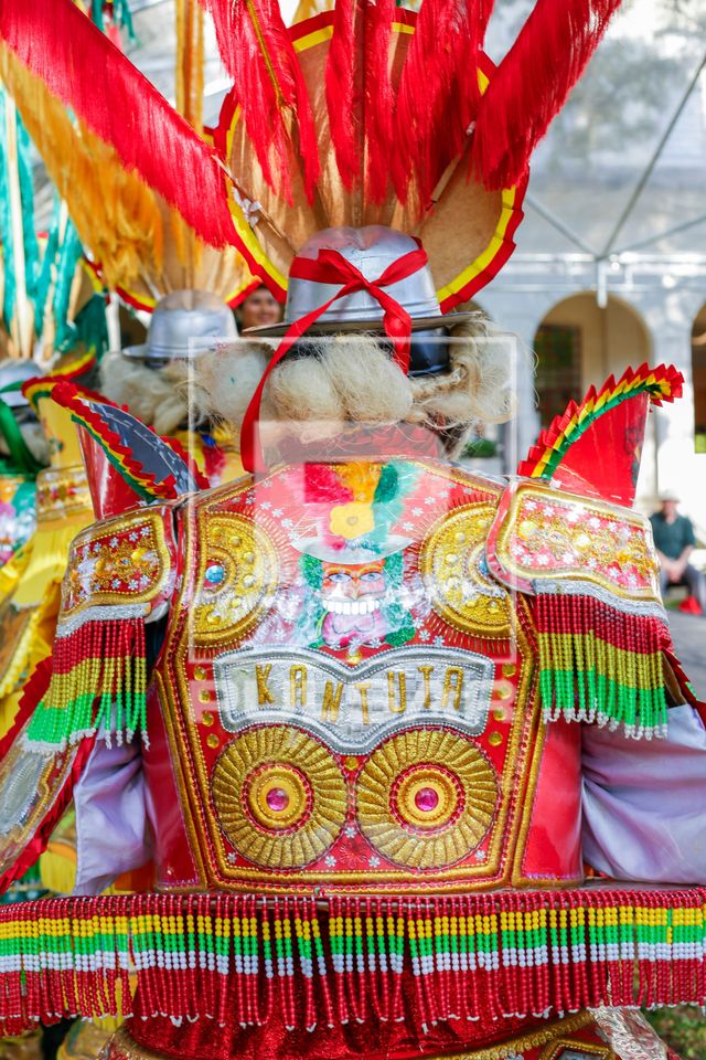 Apresentação do Grupo Folclórico Cultural Kantuta Bolívia no Festival de Inverno das Culturas Imigrantes n