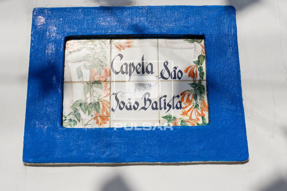 Capela de São João Batista - construção em pau-a-pique - bairro Perequê