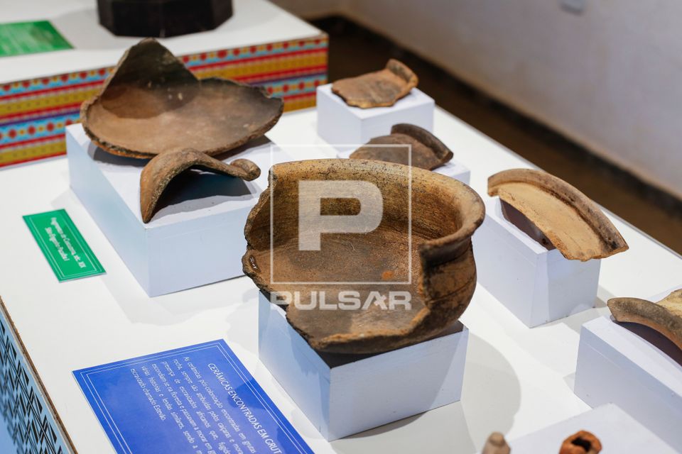 Vista interna do Museu da Cultura Afro-Brasileira - Parque Municipal Fazenda Engenho D'Água