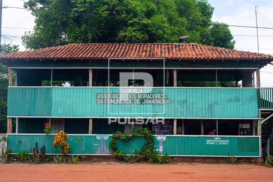 Sede da Associação dos Moradores da Comunidade de Jamaraquá - FLONA Floresta Nacional do Tapajós