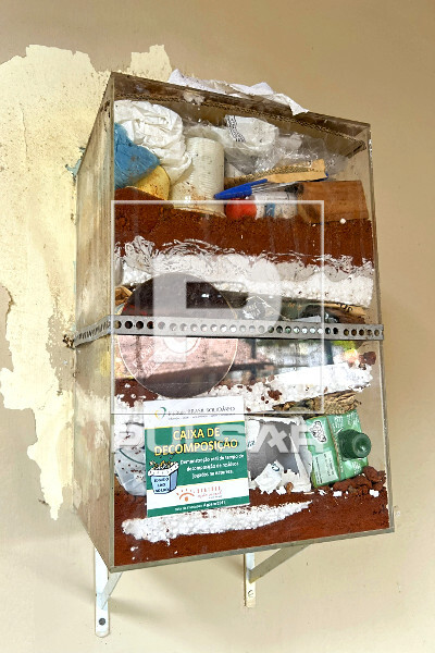 Espaço de conscientização para materiais passiveis de reciclagem jogados em rios e ruas na Escola Municipal