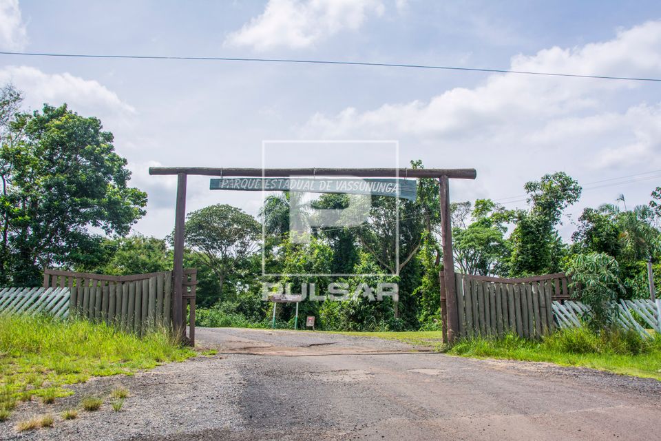 Entrada do Parque Estadual Vassununga
