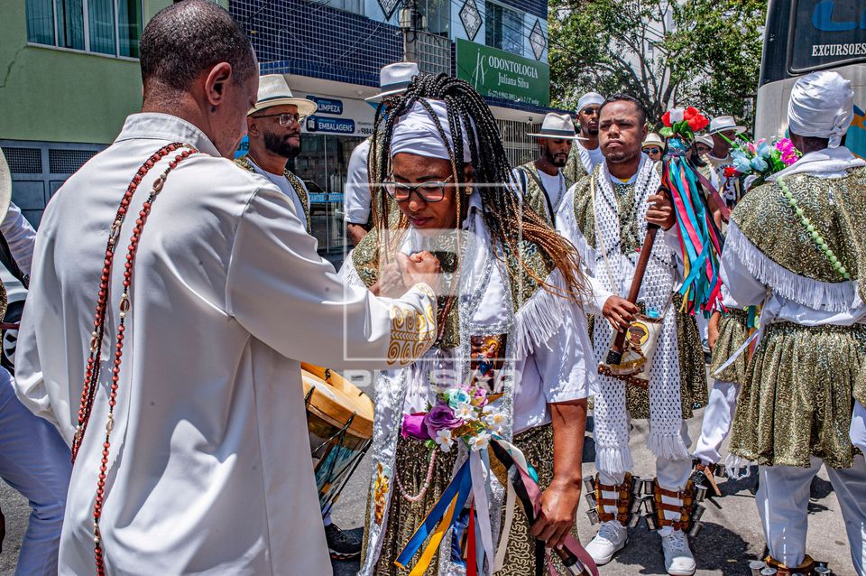 Reinado de Nossa Senhora do Rosário - Festa de N. Sra. do Rosário e N. Sra. das Mercês - grupo Moçambique 