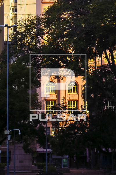 Sede social do Clube do Comércio - praça da Alfândega - centro histórico - inaugurado em 1940