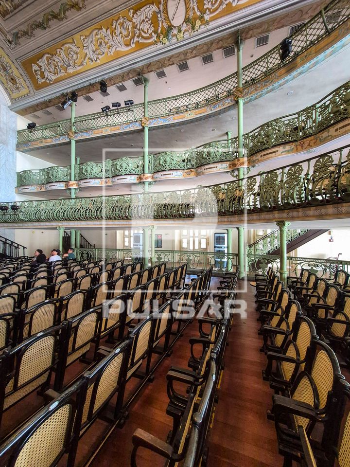 Vista interna do Theatro José de Alencar