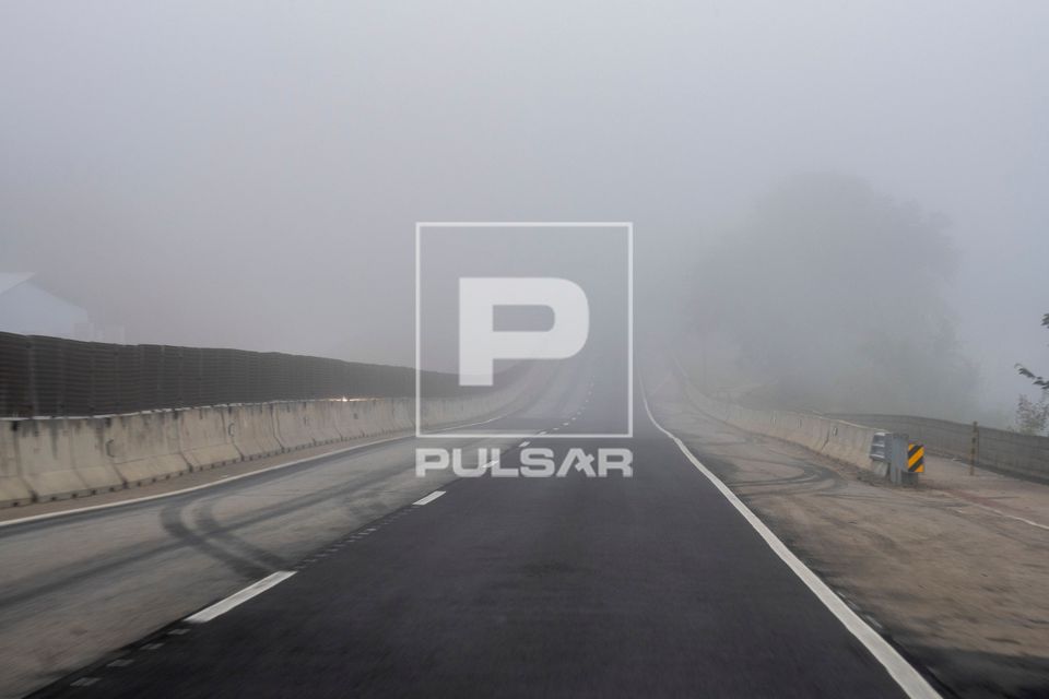 Neblina na SP-099 Rodovia dos Tamoios