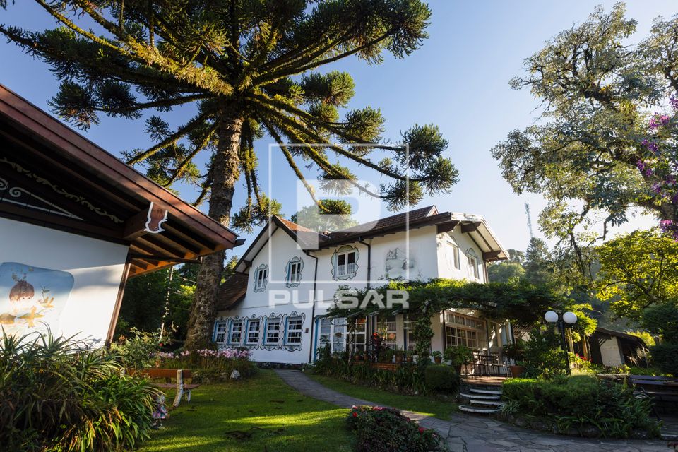 Casa de arquitetura alemã no bairro Planalto