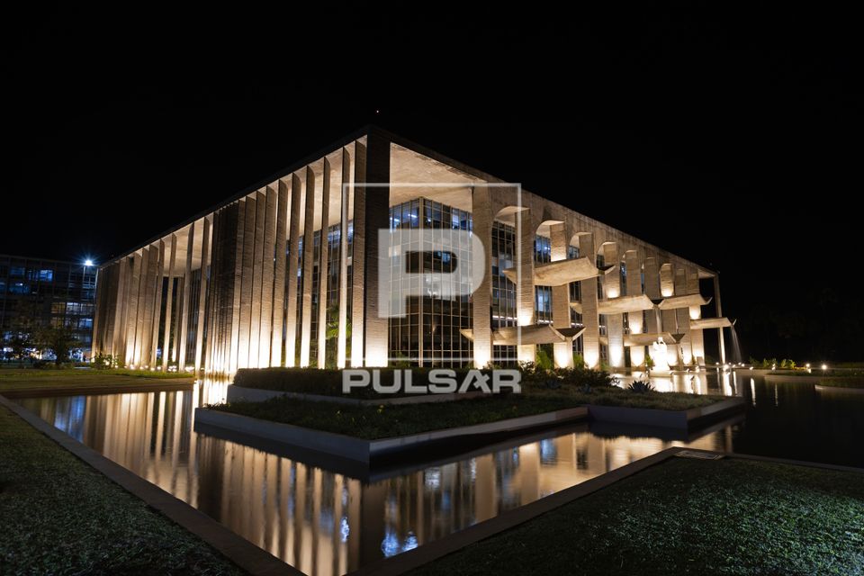 Palácio da Justiça sede do Ministério da Justiça e Segurança Pública - projeto de Oscar Niemeyer
