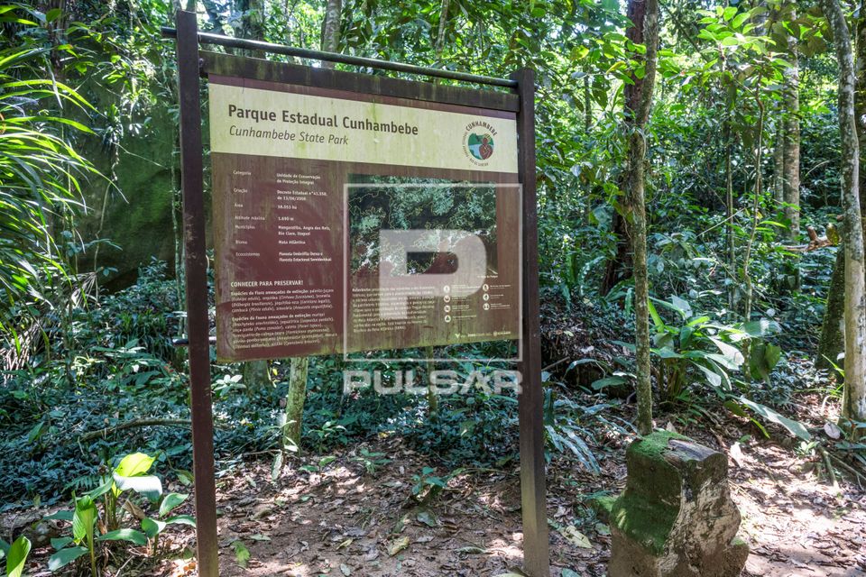 Informação turística do Parque Estadual Cunhambebe - Costa Verde