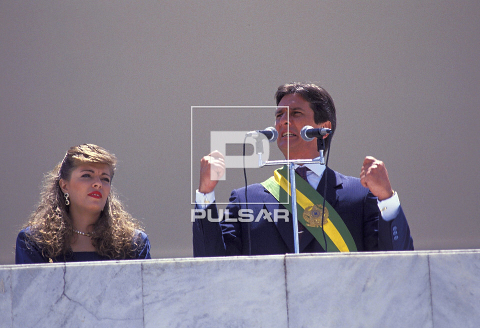 Posse - Fernando Collor - Presidente da República - 