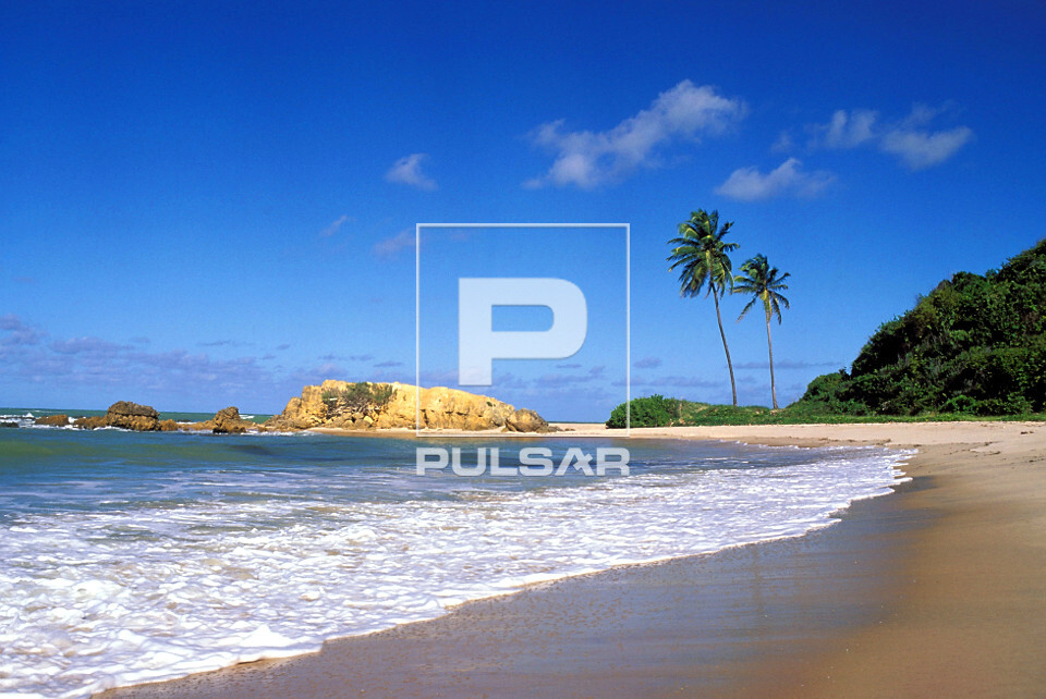 Praia de Tabatinga - litoral Sul