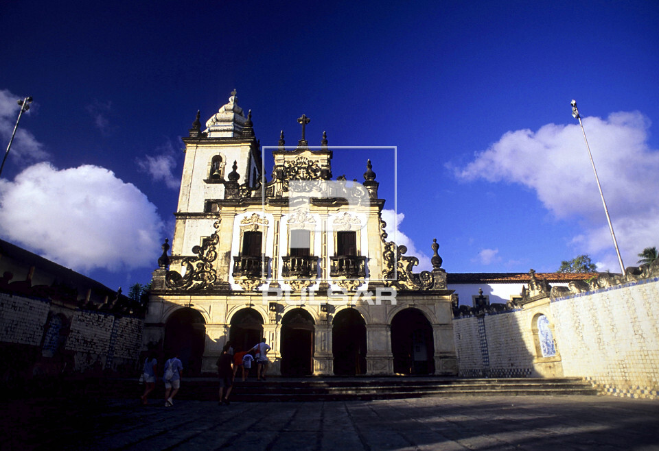 Conjunto de São Francisco - Adro - Igreja de São Francisco e Convento de Santo Antônio - adro com duas mura