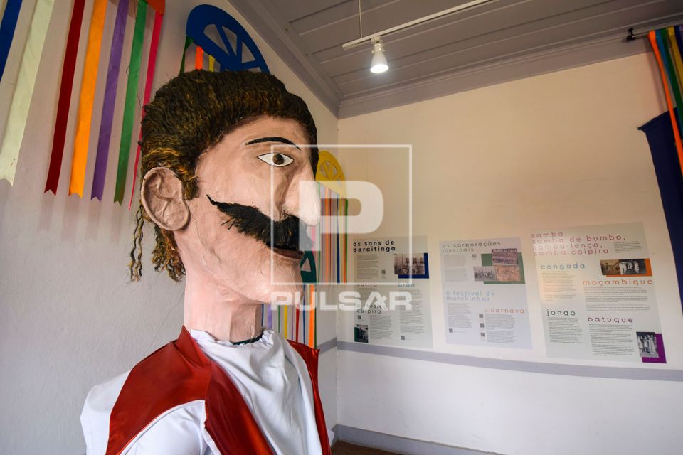 Boneco em exposição na Casa de Oswaldo Cruz - antiga residência do médico - hoje abriga um museu 