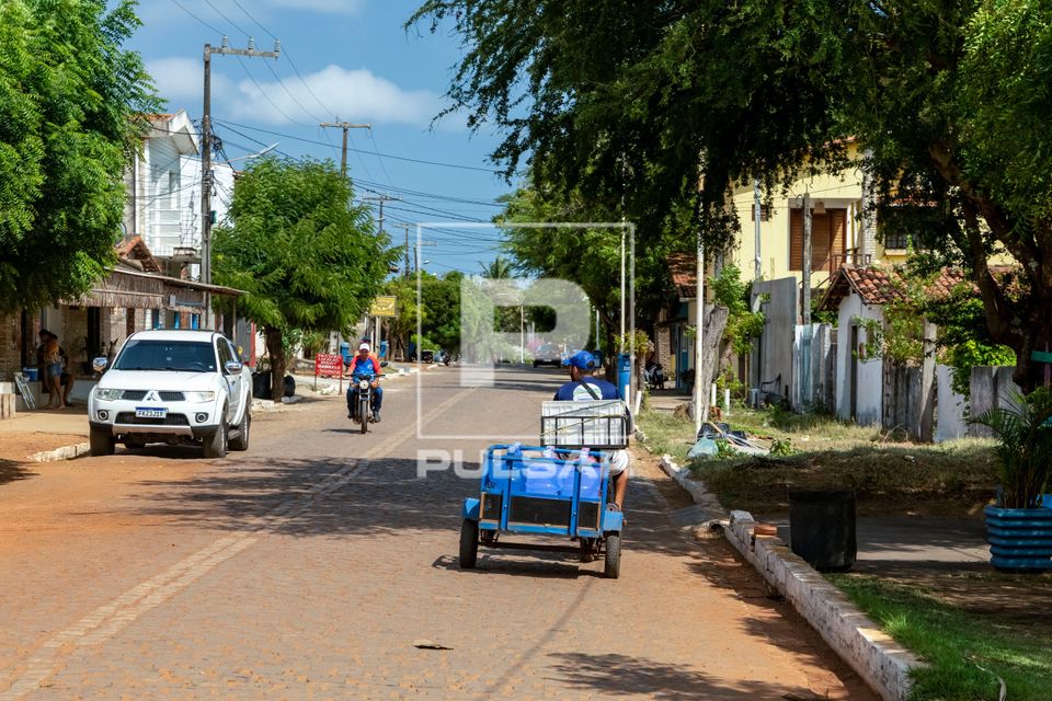 Avenida dos Arrecifes no centro da cidade - Polo Costa das Dunas