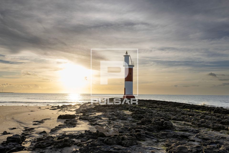 Farol de Galinhos ao entardecer - Polo Costa Branca