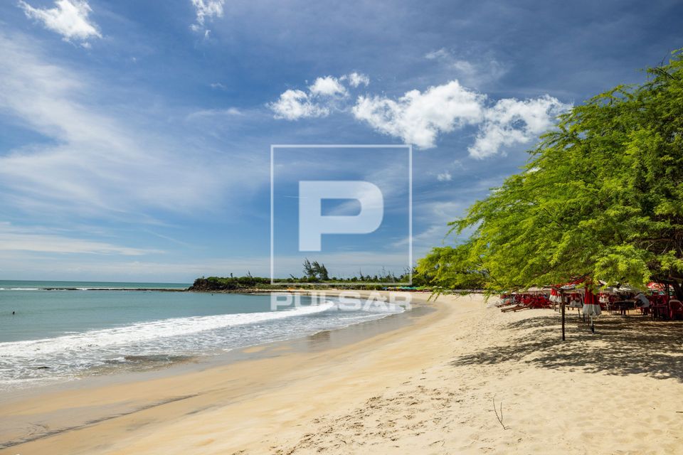Praia de Tourinhos vazia - Polo Costa das Dunas