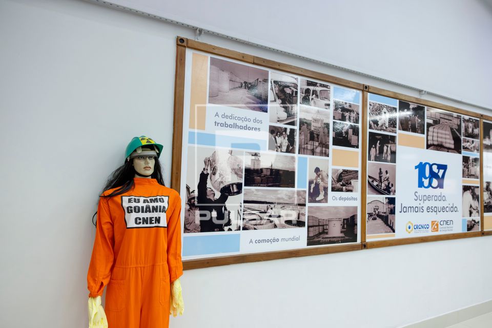 Museu e memorial sobre o acidente com o Césio-137 instalado no CRCN-CO Centro Regional de Ciências Nucleares