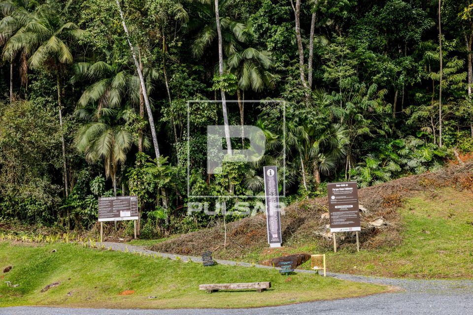 Entrada do Parque Natural Municipal Claus Feldmann - distrito Vila Itoupava