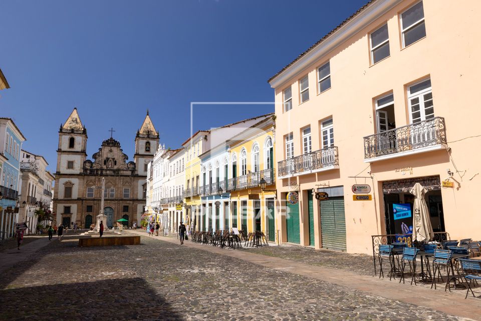 Largo do Cruzeiro de São Francisco - Igreja e Convento de São Francisco / Ordem Primeira - centro histórico
