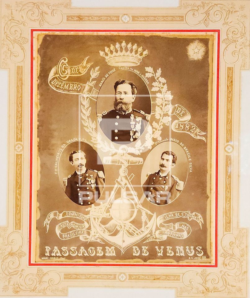 Comissão Astronômica Brasileira : Passagem de Vênus - 1882 por Marc Ferrez - Coleção Thereza Christina Ma