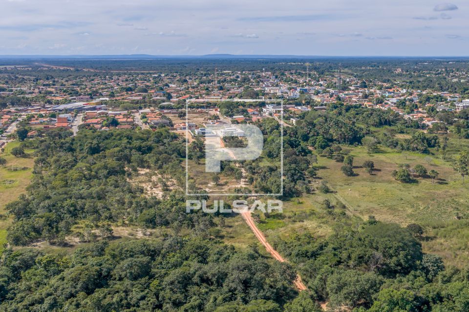 Vista de drone da cidade - Circuito Turístico Urucuia Grande Sertão