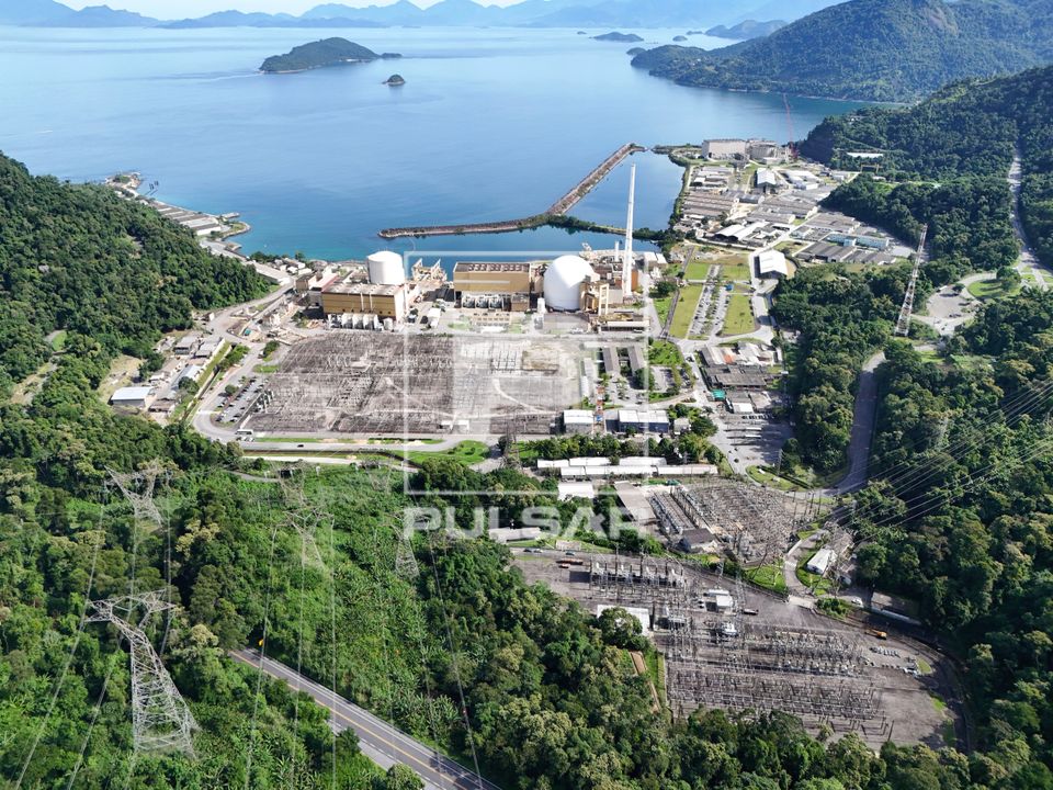 Subestação e linhas de transmissão de energia das usinas da Central Nuclear Almirante Alvaro Alberto