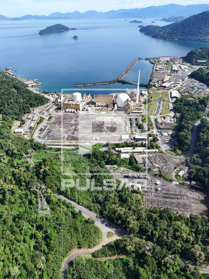 Subestação e linhas de transmissão de energia das usinas da Central Nuclear Almirante Alvaro Alberto