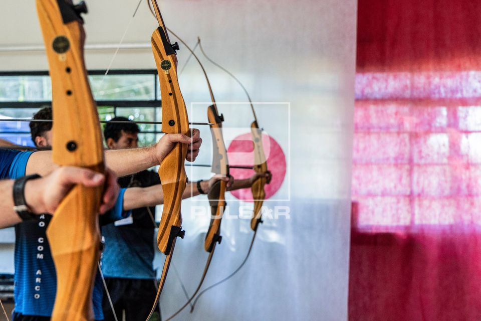 Prática de tiro com arco - atividade gratuita na Expo Japão 2026