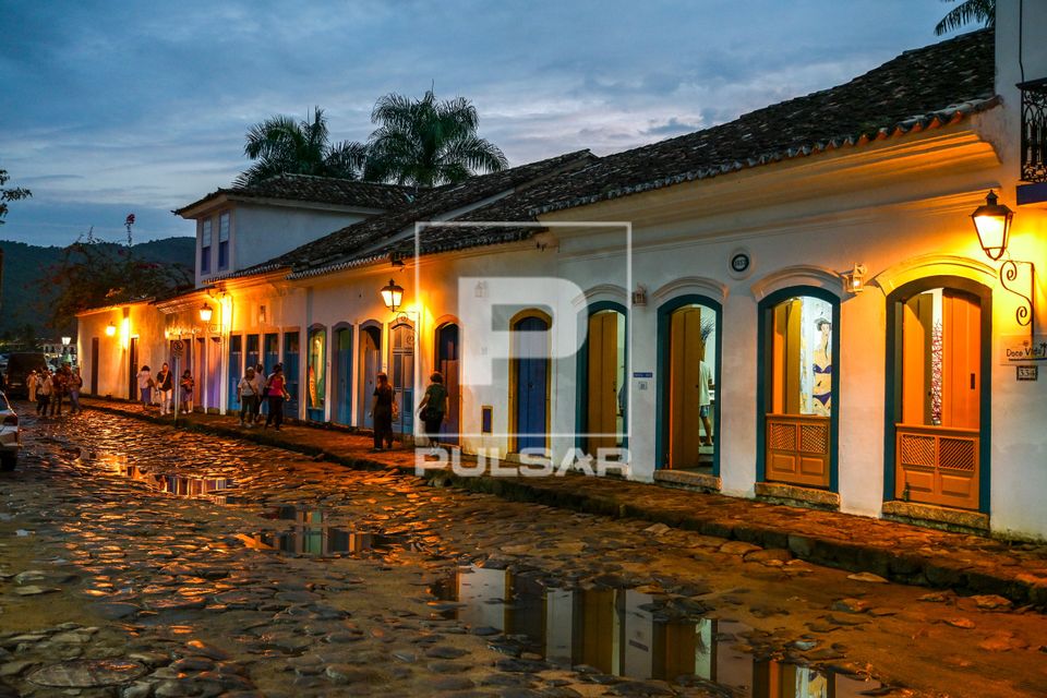 Casario colonial no centro histórico
