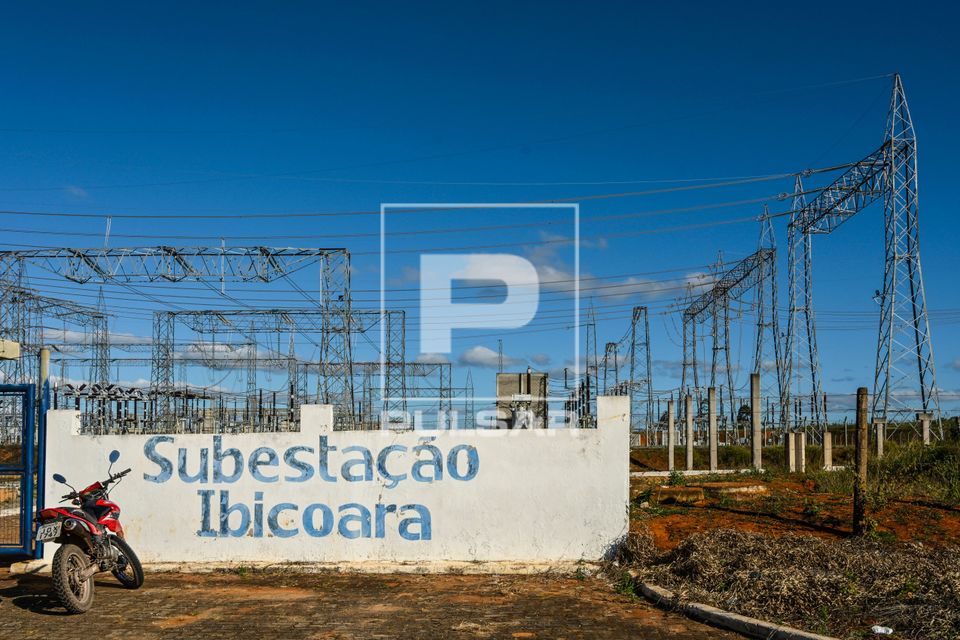 Subestação Ibicoara operada pela Chesf - Companhia Hidro Elétrica do São Francisco