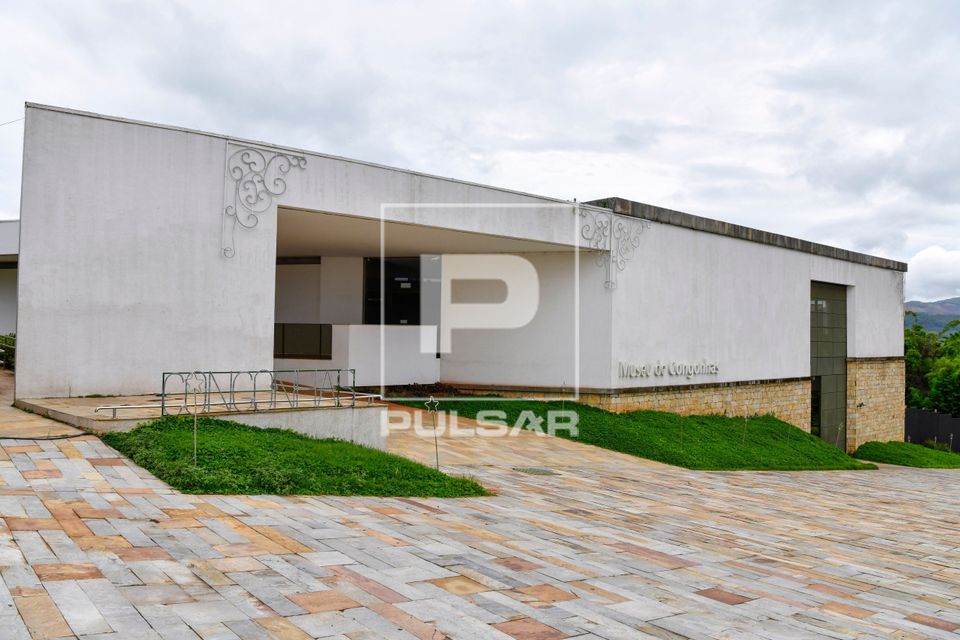 Fachada do Museu de Congonhas  - projeto de Gustavo Penna