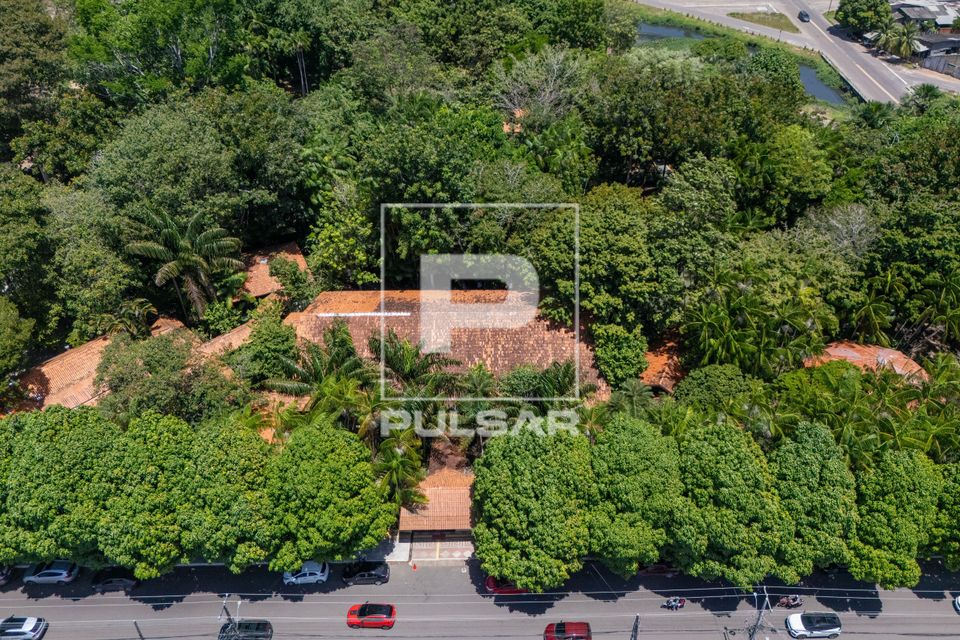 Vista de drone do Museu Memoria Sacaca - dedicado à Raimundo dos Santos Souza