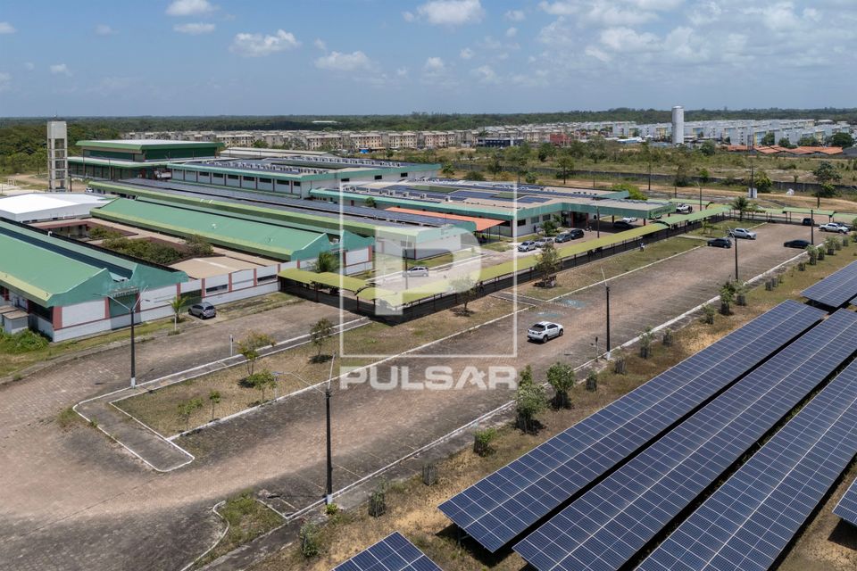 Vista de drone de Instituto Federal de Educação Ciência e Tecnologia do Amapá - Campus Macapá