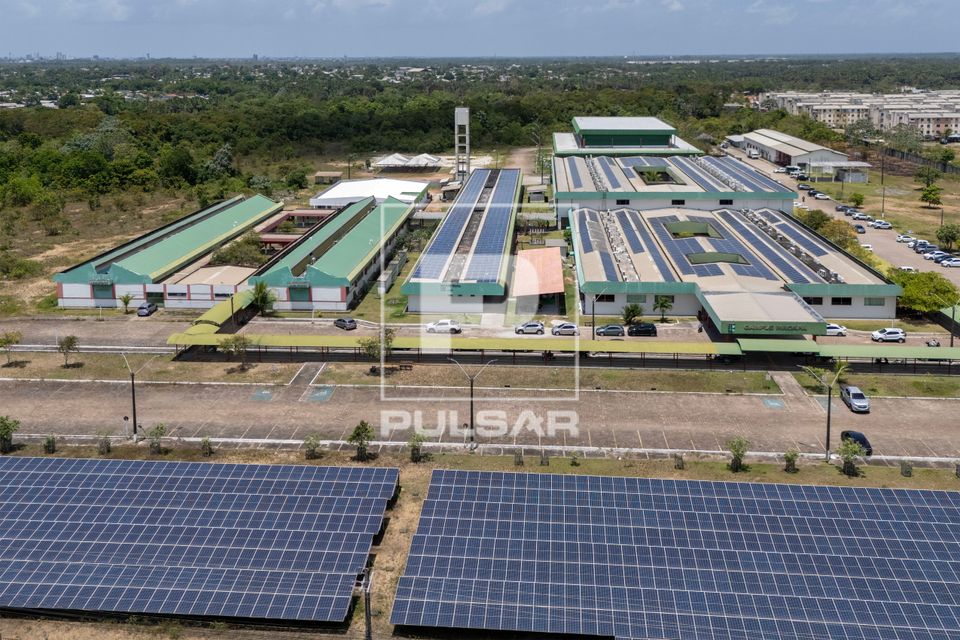 Vista de drone de Instituto Federal de Educação Ciência e Tecnologia do Amapá - Campus Macapá