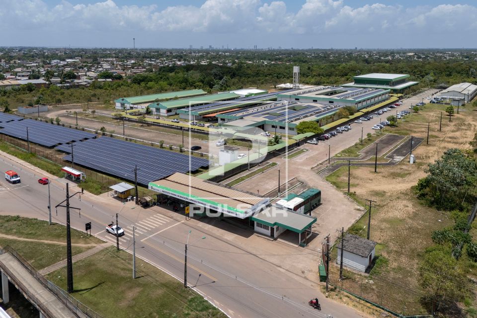 Vista de drone de Instituto Federal de Educação Ciência e Tecnologia do Amapá - Campus Macapá