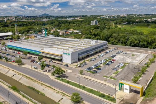 Vista de drone do Mercado do Porto - Antônio Moisés Nadaf
